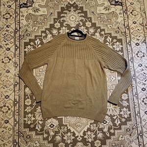 Columbia Men's Sz XL long sleeve knit crew neck sweater with logo